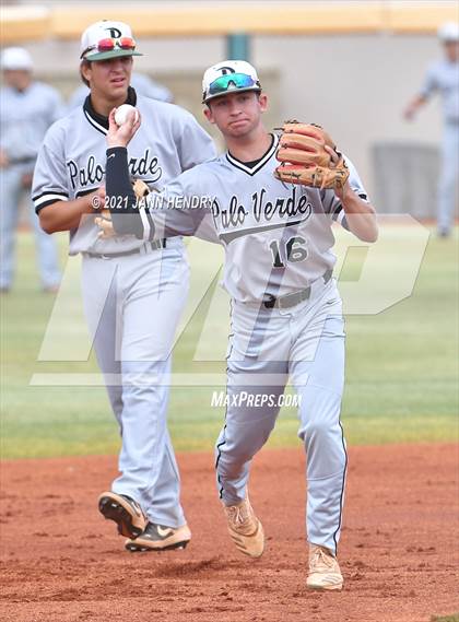 Thumbnail 1 in Palo Verde @ Bishop Gorman (5A Southern Nevada Regional Championship) photogallery.