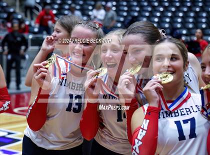 Thumbnail 2 in Wimberley vs. Randall (UIL 4A Volleyball Division II Final) photogallery.
