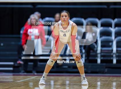 Thumbnail 1 in Wimberley vs. Randall (UIL 4A Volleyball Division II Final) photogallery.