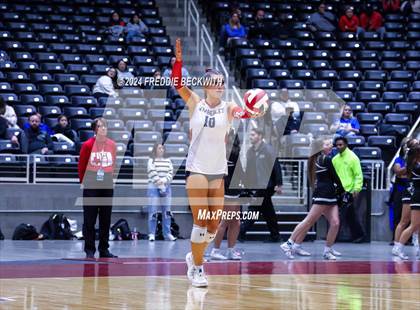 Thumbnail 2 in Wimberley vs. Randall (UIL 4A Volleyball Division II Final) photogallery.