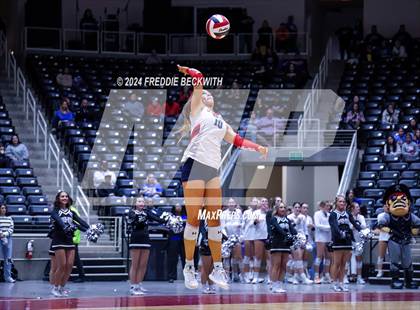 Thumbnail 1 in Wimberley vs. Randall (UIL 4A Volleyball Division II Final) photogallery.