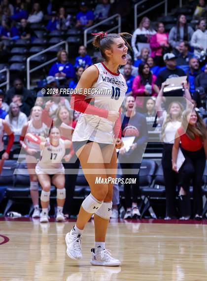 Thumbnail 1 in Wimberley vs. Randall (UIL 4A Volleyball Division II Final) photogallery.