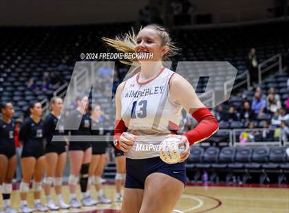 Thumbnail 3 in Wimberley vs. Randall (UIL 4A Volleyball Division II Final) photogallery.