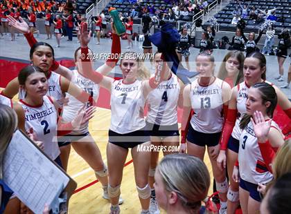 Thumbnail 3 in Wimberley vs. Randall (UIL 4A Volleyball Division II Final) photogallery.