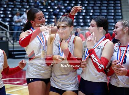 Thumbnail 1 in Wimberley vs. Randall (UIL 4A Volleyball Division II Final) photogallery.