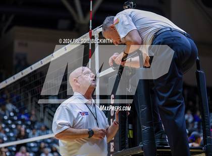 Thumbnail 1 in Wimberley vs. Randall (UIL 4A Volleyball Division II Final) photogallery.