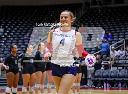 Thumbnail 2 in Wimberley vs. Randall (UIL 4A Volleyball Division II Final) photogallery.