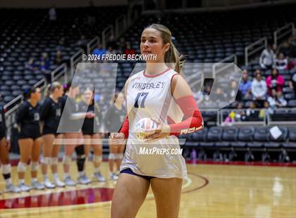 Thumbnail 3 in Wimberley vs. Randall (UIL 4A Volleyball Division II Final) photogallery.