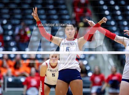 Thumbnail 1 in Wimberley vs. Randall (UIL 4A Volleyball Division II Final) photogallery.
