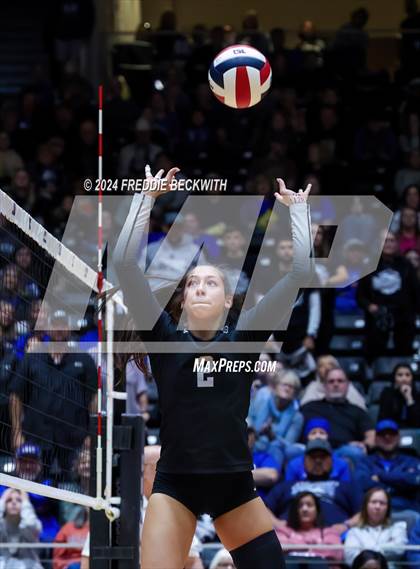 Thumbnail 2 in Wimberley vs. Randall (UIL 4A Volleyball Division II Final) photogallery.