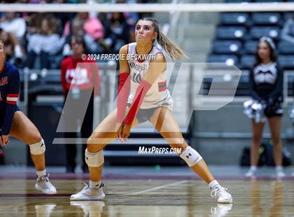 Thumbnail 2 in Wimberley vs. Randall (UIL 4A Volleyball Division II Final) photogallery.