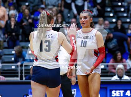 Thumbnail 2 in Wimberley vs. Randall (UIL 4A Volleyball Division II Final) photogallery.