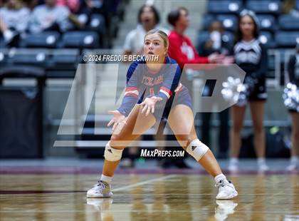 Thumbnail 2 in Wimberley vs. Randall (UIL 4A Volleyball Division II Final) photogallery.