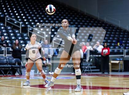 Thumbnail 2 in Wimberley vs. Randall (UIL 4A Volleyball Division II Final) photogallery.