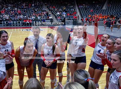 Thumbnail 2 in Wimberley vs. Randall (UIL 4A Volleyball Division II Final) photogallery.