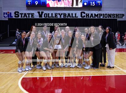 Thumbnail 1 in Wimberley vs. Randall (UIL 4A Volleyball Division II Final) photogallery.