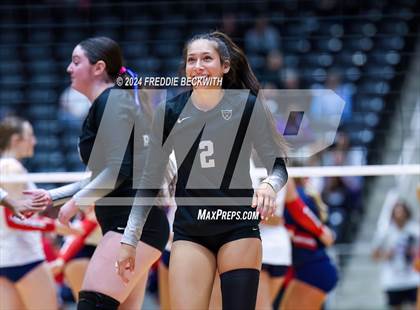 Thumbnail 2 in Wimberley vs. Randall (UIL 4A Volleyball Division II Final) photogallery.