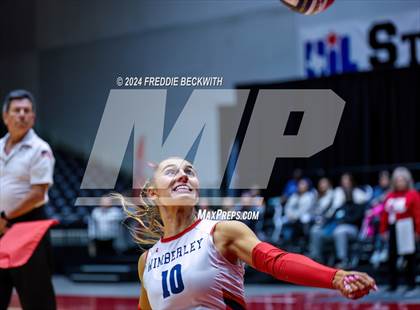 Thumbnail 1 in Wimberley vs. Randall (UIL 4A Volleyball Division II Final) photogallery.