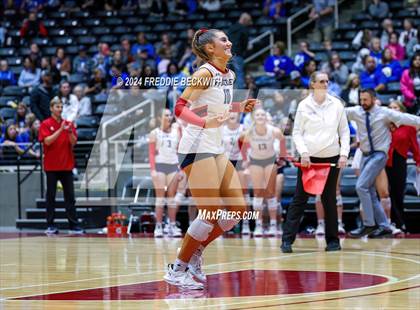 Thumbnail 1 in Wimberley vs. Randall (UIL 4A Volleyball Division II Final) photogallery.