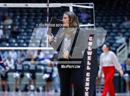 Thumbnail 1 in Wimberley vs. Randall (UIL 4A Volleyball Division II Final) photogallery.