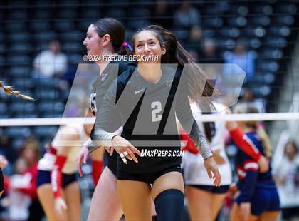 Thumbnail 1 in Wimberley vs. Randall (UIL 4A Volleyball Division II Final) photogallery.