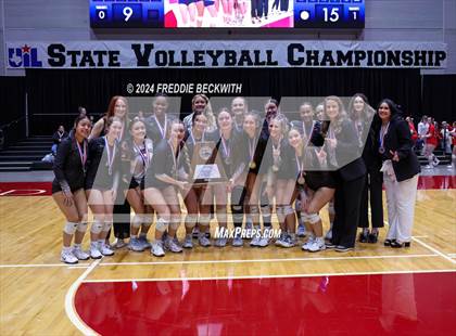 Thumbnail 2 in Wimberley vs. Randall (UIL 4A Volleyball Division II Final) photogallery.