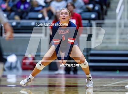 Thumbnail 3 in Wimberley vs. Randall (UIL 4A Volleyball Division II Final) photogallery.