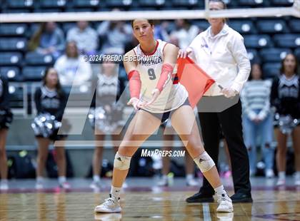 Thumbnail 1 in Wimberley vs. Randall (UIL 4A Volleyball Division II Final) photogallery.