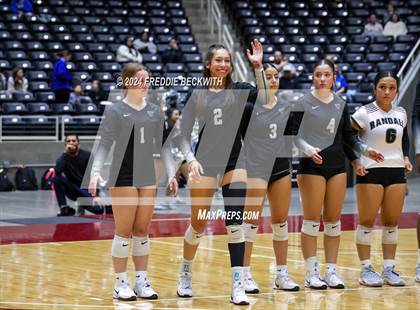 Thumbnail 2 in Wimberley vs. Randall (UIL 4A Volleyball Division II Final) photogallery.