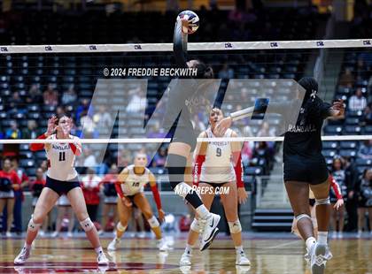 Thumbnail 3 in Wimberley vs. Randall (UIL 4A Volleyball Division II Final) photogallery.