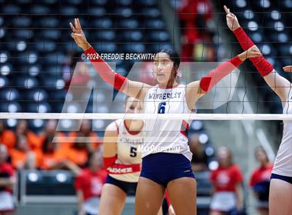 Thumbnail 2 in Wimberley vs. Randall (UIL 4A Volleyball Division II Final) photogallery.