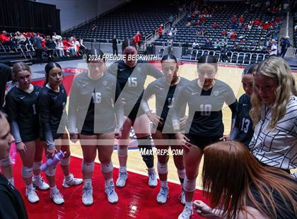 Thumbnail 2 in Wimberley vs. Randall (UIL 4A Volleyball Division II Final) photogallery.