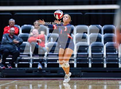 Thumbnail 1 in Wimberley vs. Randall (UIL 4A Volleyball Division II Final) photogallery.
