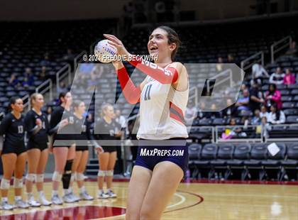 Thumbnail 2 in Wimberley vs. Randall (UIL 4A Volleyball Division II Final) photogallery.