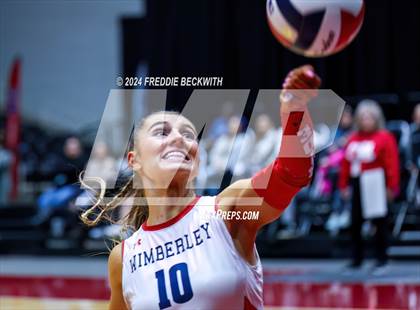 Thumbnail 2 in Wimberley vs. Randall (UIL 4A Volleyball Division II Final) photogallery.