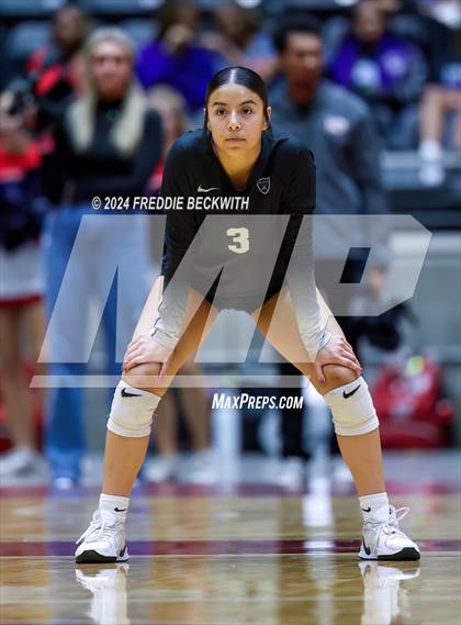 Thumbnail 1 in Wimberley vs. Randall (UIL 4A Volleyball Division II Final) photogallery.