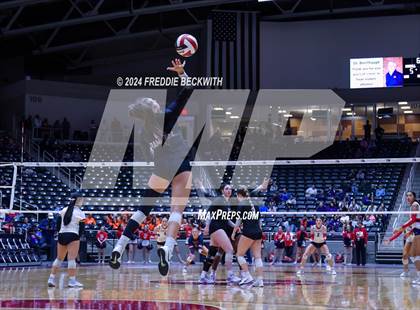 Thumbnail 3 in Wimberley vs. Randall (UIL 4A Volleyball Division II Final) photogallery.