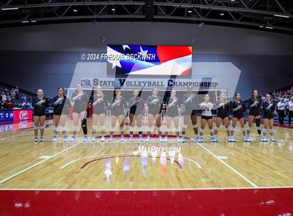 Thumbnail 1 in Wimberley vs. Randall (UIL 4A Volleyball Division II Final) photogallery.