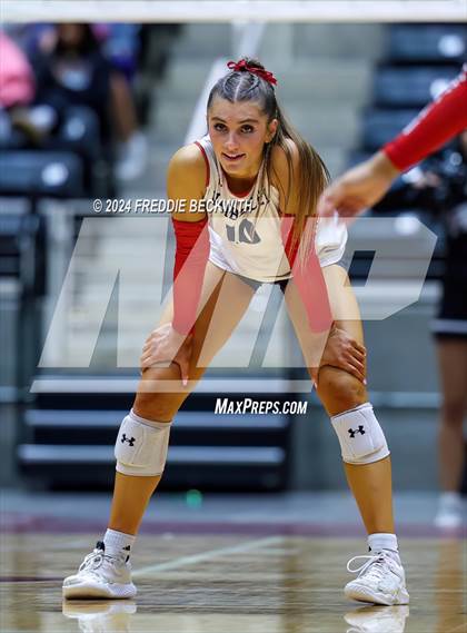 Thumbnail 2 in Wimberley vs. Randall (UIL 4A Volleyball Division II Final) photogallery.