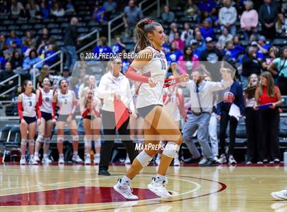 Thumbnail 3 in Wimberley vs. Randall (UIL 4A Volleyball Division II Final) photogallery.
