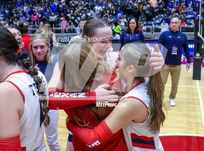 Thumbnail 1 in Wimberley vs. Randall (UIL 4A Volleyball Division II Final) photogallery.
