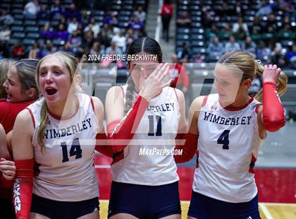 Thumbnail 2 in Wimberley vs. Randall (UIL 4A Volleyball Division II Final) photogallery.