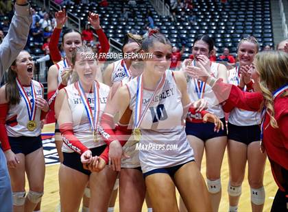 Thumbnail 2 in Wimberley vs. Randall (UIL 4A Volleyball Division II Final) photogallery.