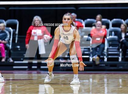 Thumbnail 2 in Wimberley vs. Randall (UIL 4A Volleyball Division II Final) photogallery.