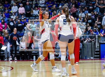 Thumbnail 2 in Wimberley vs. Randall (UIL 4A Volleyball Division II Final) photogallery.