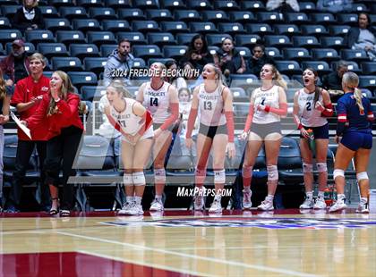 Thumbnail 2 in Wimberley vs. Randall (UIL 4A Volleyball Division II Final) photogallery.