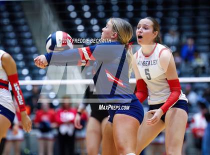 Thumbnail 2 in Wimberley vs. Randall (UIL 4A Volleyball Division II Final) photogallery.