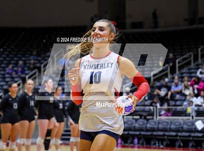 Thumbnail 1 in Wimberley vs. Randall (UIL 4A Volleyball Division II Final) photogallery.