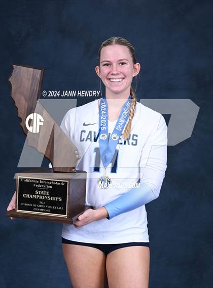 Thumbnail 2 in Monta Vista vs Central Valley Christian (CIF Division 3 Final Awards) photogallery.
