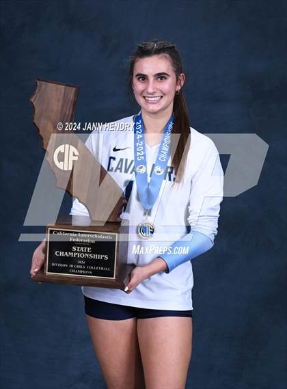 Thumbnail 3 in Monta Vista vs Central Valley Christian (CIF Division 3 Final Awards) photogallery.
